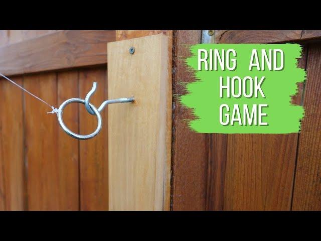 DIY - Ring and Hook Game\Tiki Toss Game