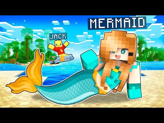 I became a MERMAID in Minecraft!