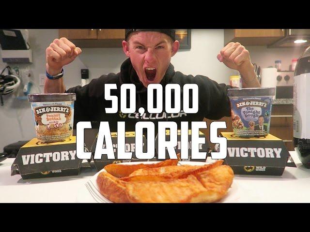 THE 50,000 CALORIE CHALLENGE