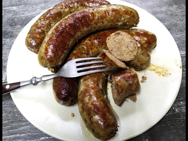 ПЕЧЁНОЧНАЯ ДЕРЕВЕНСКАЯ КОЛБАСА/Liver sausage/Hepata kolbaso/Leberwurst