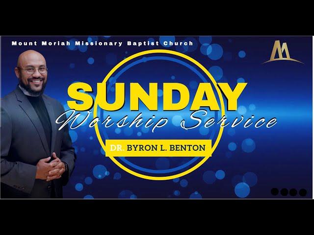 Sunday Morning Worship Service with Dr Byron L. Benton, July 21, 2024, 10:00 A.M.