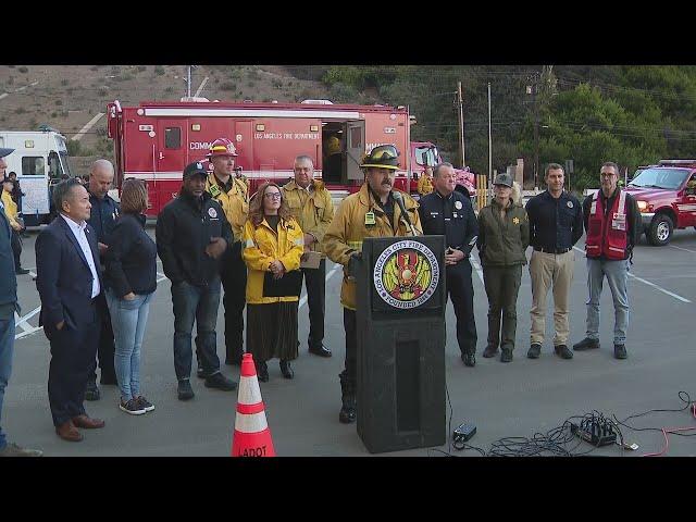 Palisades Fire Update: Full press conference