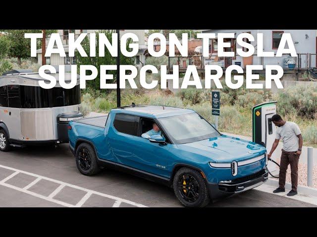 Can Rivian Adventure Charger Network Compete with Tesla Supercharger Network?