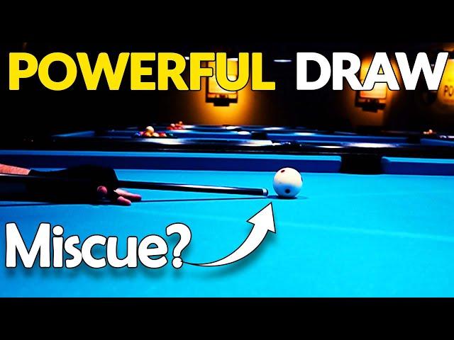 The Key to Unlocking a Powerful and Controlled Draw Shot