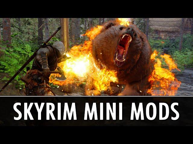 Skyrim Mods: Mini Mods for your Never-Ending Mod List!