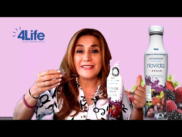 ‍ Dra Liliana Cano   4Life RIOVIDA Antioxidante | ¿Para que sirve? | ¿Como se toma? 2023 