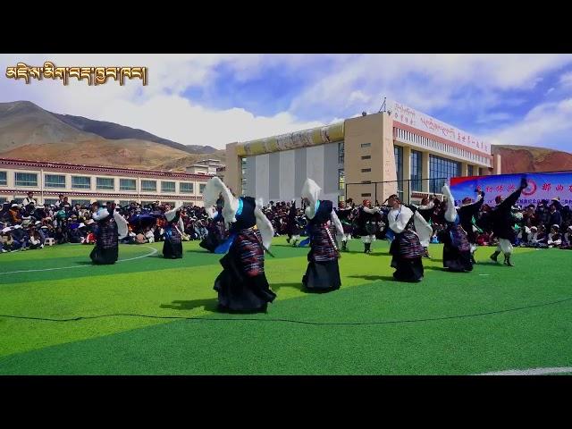 ནགས་ཤོད་འབྲི་རུའི་ཞབས་བྲོ། Tibet Driru folk dance.#nashod #driru #tibet