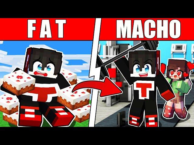 From FAT to MACHO Story in Minecraft! ( Tagalog )