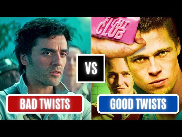 Bad Plot Twists vs Good Plot Twists (Writing Advice)