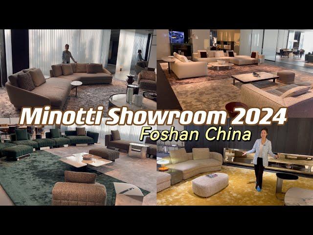 2024 Ultimate Minotti New Showroom | Foshan China | Minotti Showroom Tour-de-force