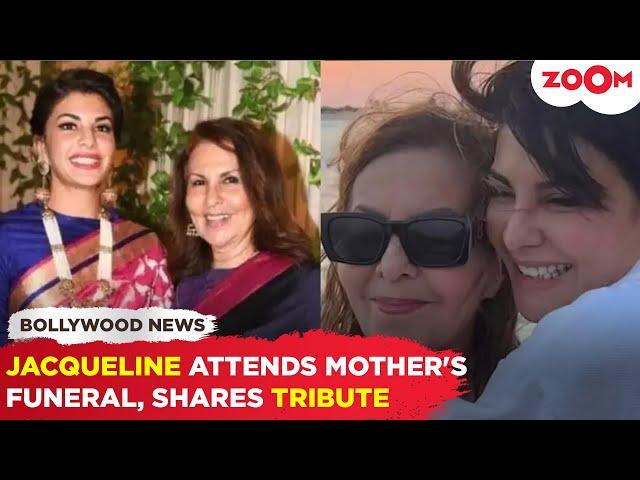 Jacqueline Fernandez ARRIVES for mother Kim Fernandez's funeral, pays EMOTIONAL tribute