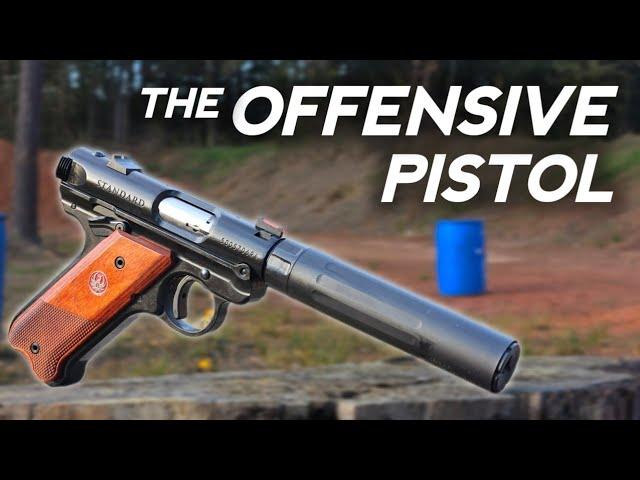 The MKO: a sneaky offensive pistol by MK3 Firearms.