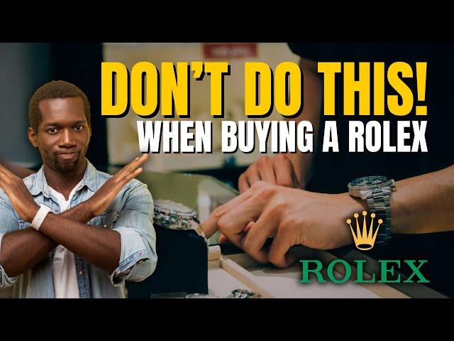 Rolex Authorized Dealers Hate When You Pull This Move... Avoid Doing This!