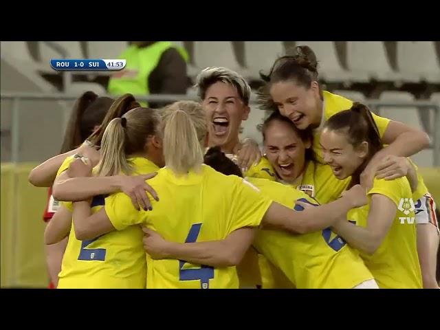 Rezumat | România - Elveția 1-1 | Preliminarii Women's World Cup