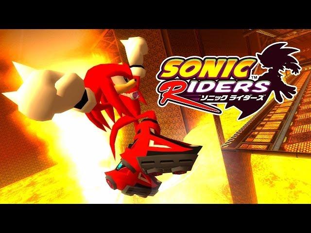 Sonic Riders - Egg Factory - Knuckles (No HUD, no Blur) [REAL Full HD, Widescreen] 60 FPS