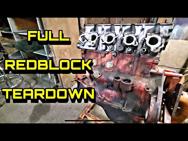 How To Take Apart A Volvo Redblock Engine (FULL TEARDOWN)