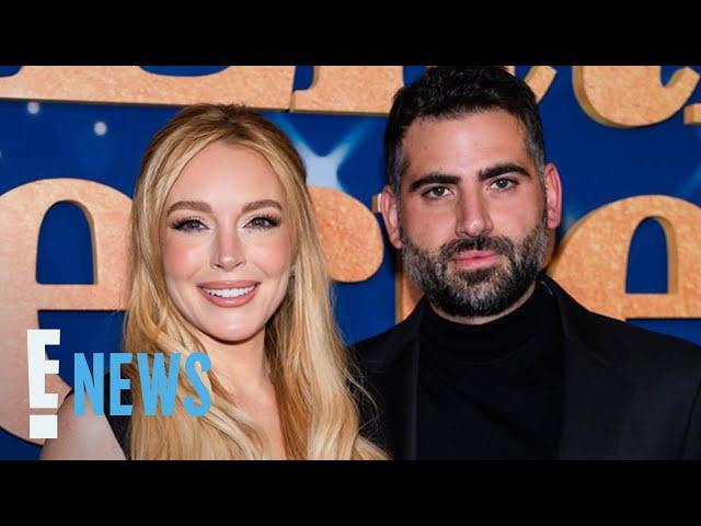 Lindsay Lohan and Husband Bader Shammas Share RARE Red Carpet Date Night | E! News