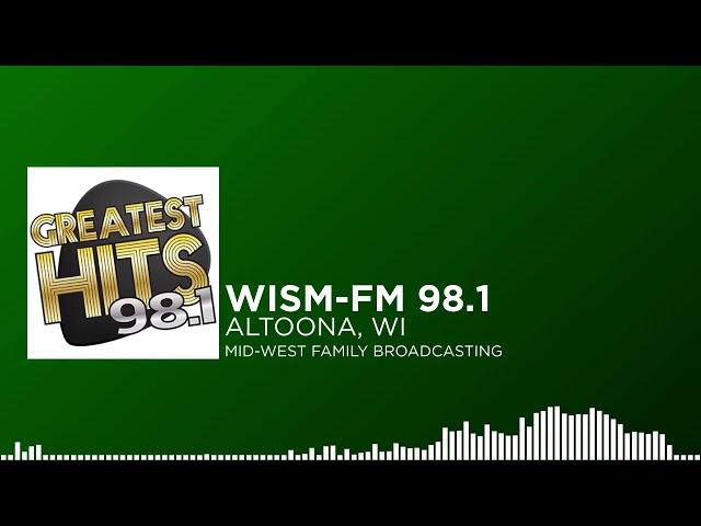 WISM-FM Altoona, WI "Greatest Hits 98.1" Legal ID [Christmas Music](12/22/24)