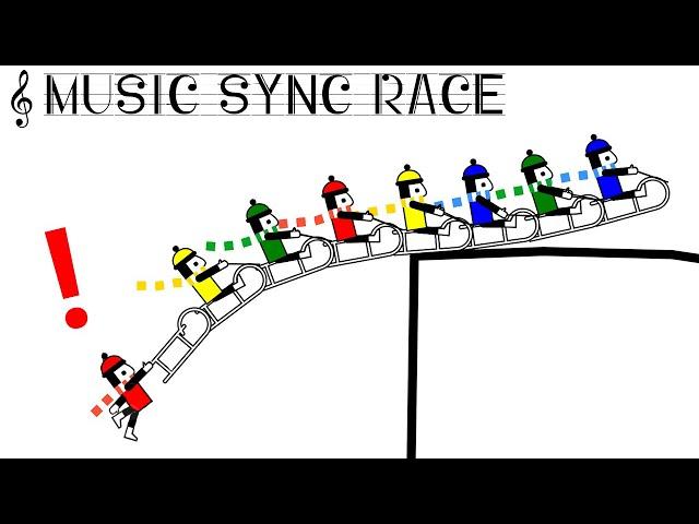 Line Rider Race - Tandem Survival