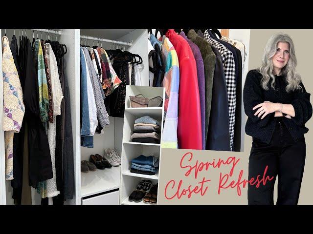 Spring Closet Reset ~ Minimalist Wardrobe Declutter & Organization