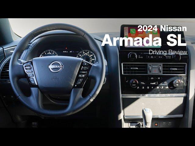 2024 Nissan Armada SL Midnight Edition | Driving Review