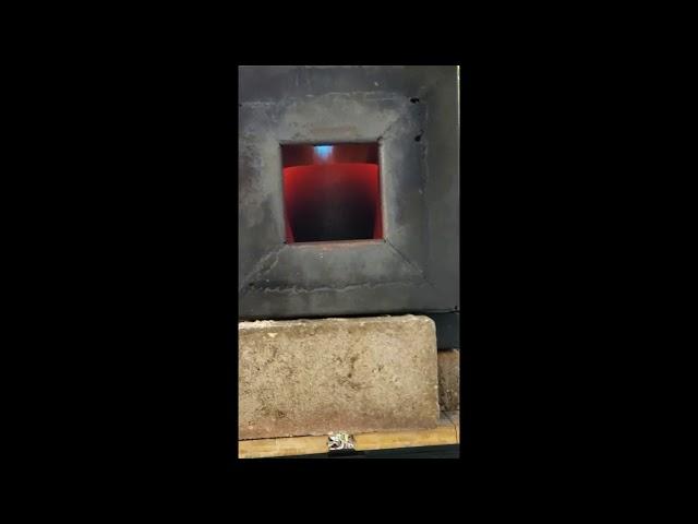 Evergreen MetalWorks - Initial Crucible Use in Forge