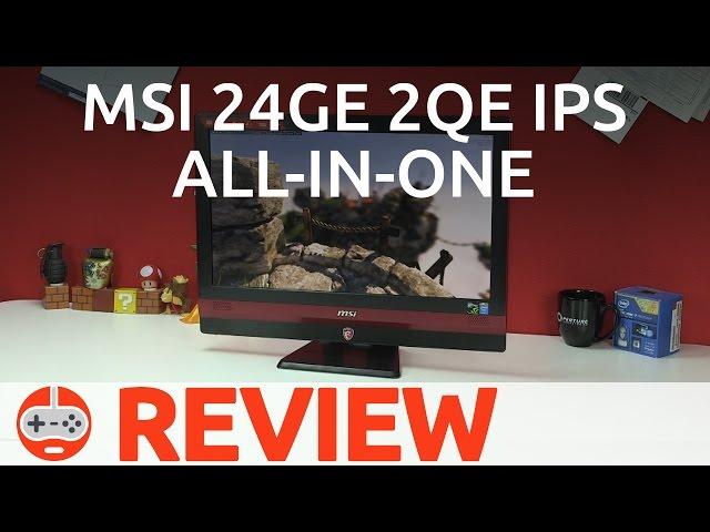 MSI 24GE 2QE IPS AIO Review- Gaming Till Disconnected