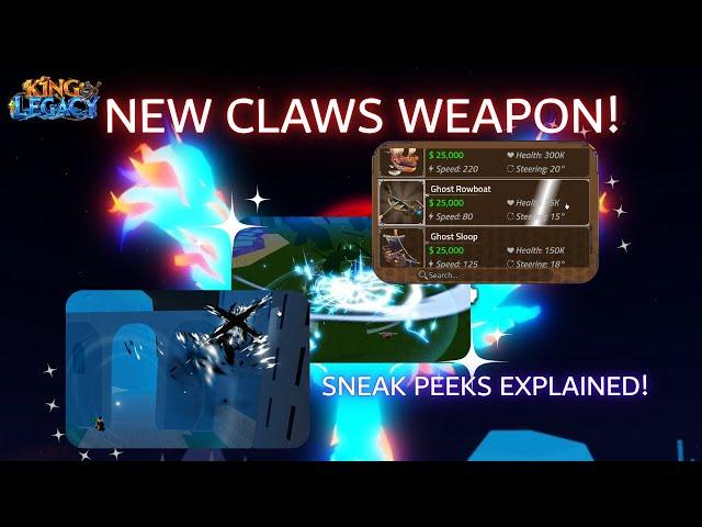 King Legacy Update 8 Sneak Peeks!