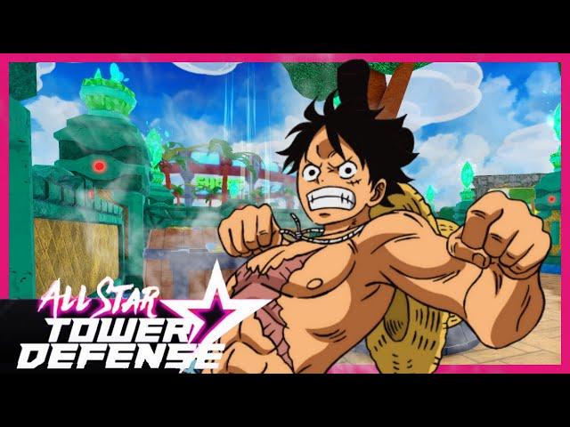 LUFFY ONLY CHALLENGE! How Far Can We Get?! - All Star Tower Defense