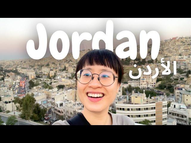 Jordan, you surprised two Asian (Taiwanese) girls | Amman, Jordan vlog