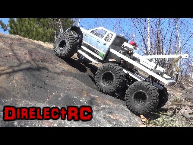 Custom 6x6 SCX10 RC Tow Truck - DirelectRC