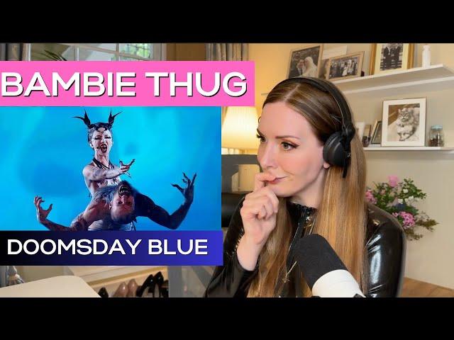 First Time Reaction to Bambie Thug | Doomsday Blue Eurovision 2024