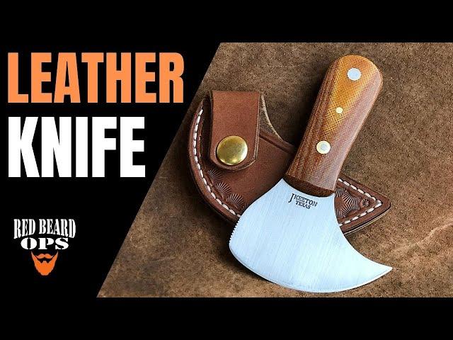 MAKING A HEAD KNIFE | Round Knife for Leather Work | Knife Making