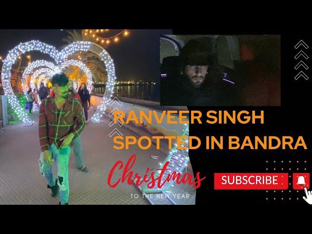 Ranveer Singh spotted in Bandra | Christmas vlog 2022| Amit Telgote