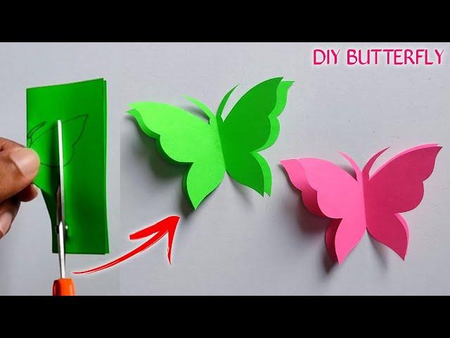 How To Make Paper Butterfly Very Easy | Butterfly Making With Paper | DIY Craft