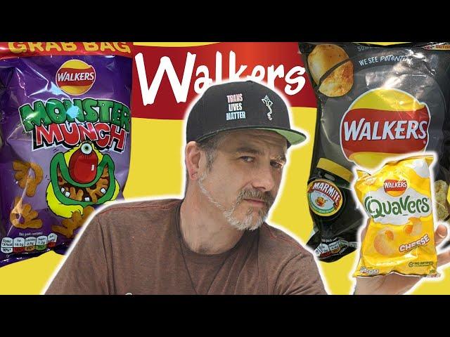 Americans TRY English Walkers Crisps