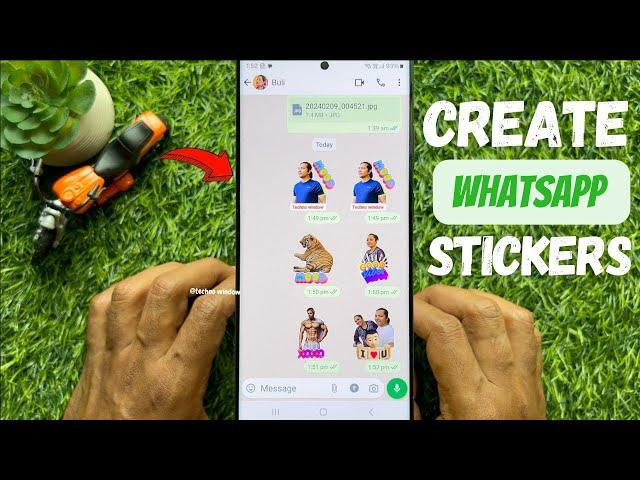 How to Make Your Own WhatsApp Stickers on Android || WhatsApp Sticker Android