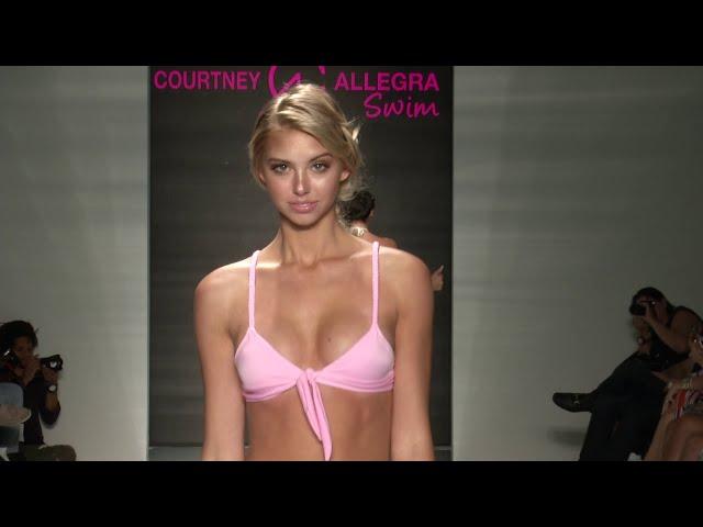 Beautiful Models in Courtney Allegra Swimwear Collection