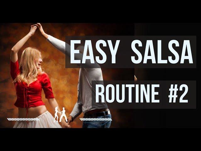 Easy Salsa Dancing for beginners ️ Routine 2