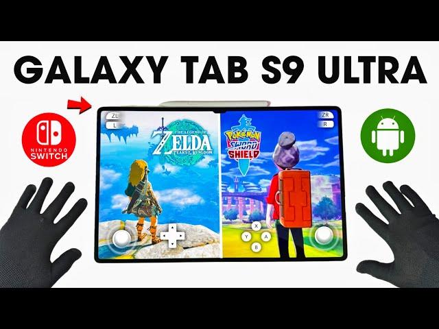  Testing Nintendo Switch Emulators On World's Most Powerful Android Tablet (Galaxy Tab S9)