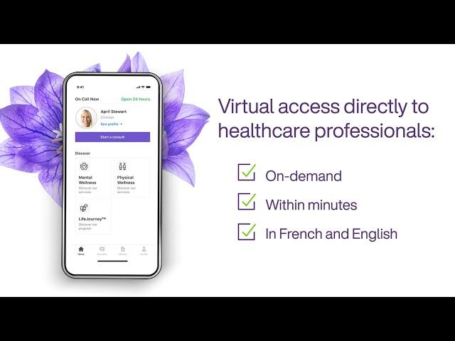 TELUS Health Virtual Care: On-demand virtual care for your employees