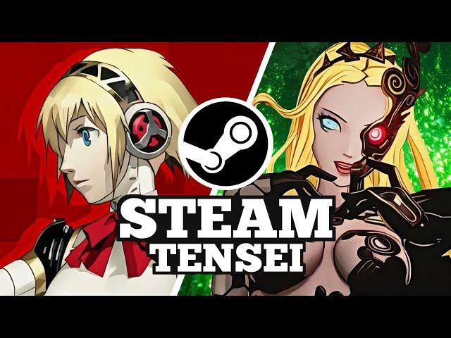 MEJORES JUEGOS PC de SHIN MEGAMI TENSEI y PERSONA en STEAM