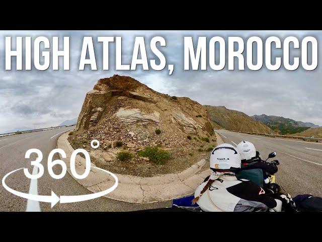 Morocco 360° | Motorcycle Ride in the High Atlas Mountains 