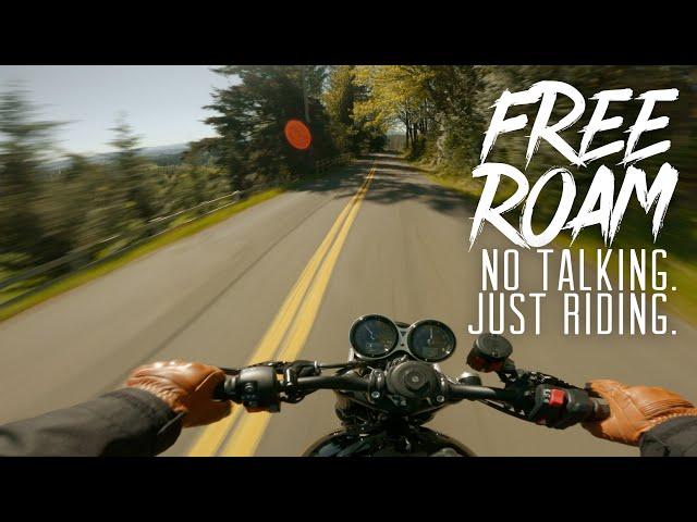 Chill Motorcycle Ride In Oregon POV // Triumph Speed Twin 1200 [4K]