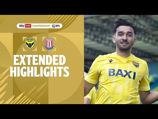 Oxford United vs Stoke 1-0 Highlights | Championship - 2024/2025