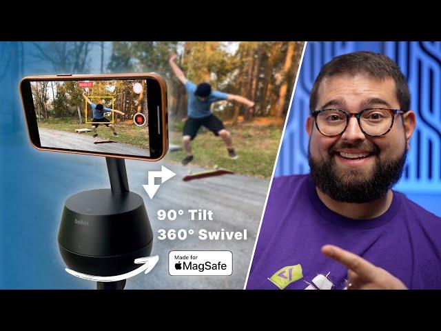 This Auto-Tracking iPhone Dock Will Keep You In Frame!