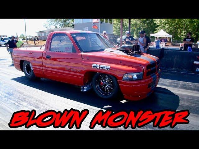 MOST SICK DODGE RAM YOU'LL EVER SEE! HUGE BLOWER AND SUPER FAST