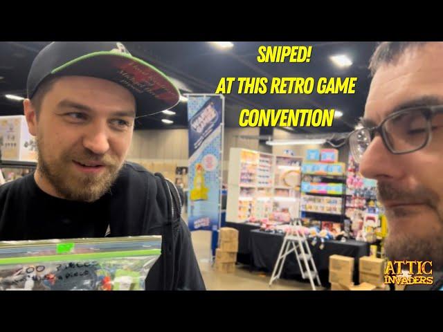 Getting SNIPED while Toy Hunting at Retropalooza 2022 (Attic Invaders)