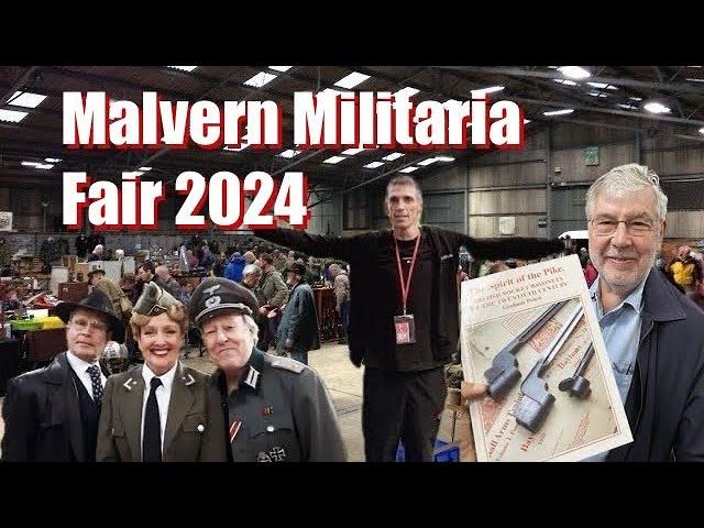 GUNS, BAYONETS and BOMBS ALL AT Malvern Militaria Show 2024