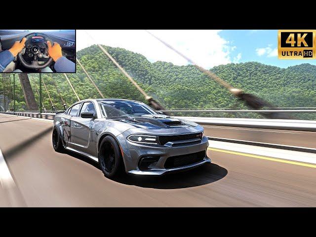 CUTTIN UP IN THE HELLCAT REDEYES COME CHILL!!! FORZA HORIZON 5